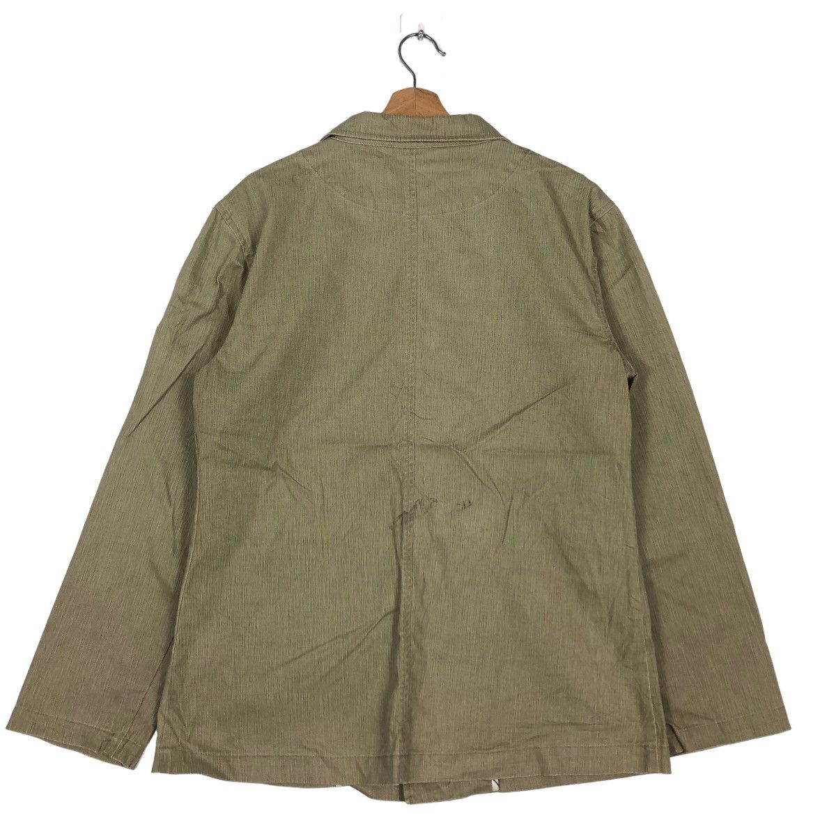 Japanese Brand 🔥90’s HIKORY CHORE JACKET SKY-CONQUEROD JAPAN MADE Size US M / EU 48-50 / 2 - 8 Thumbnail