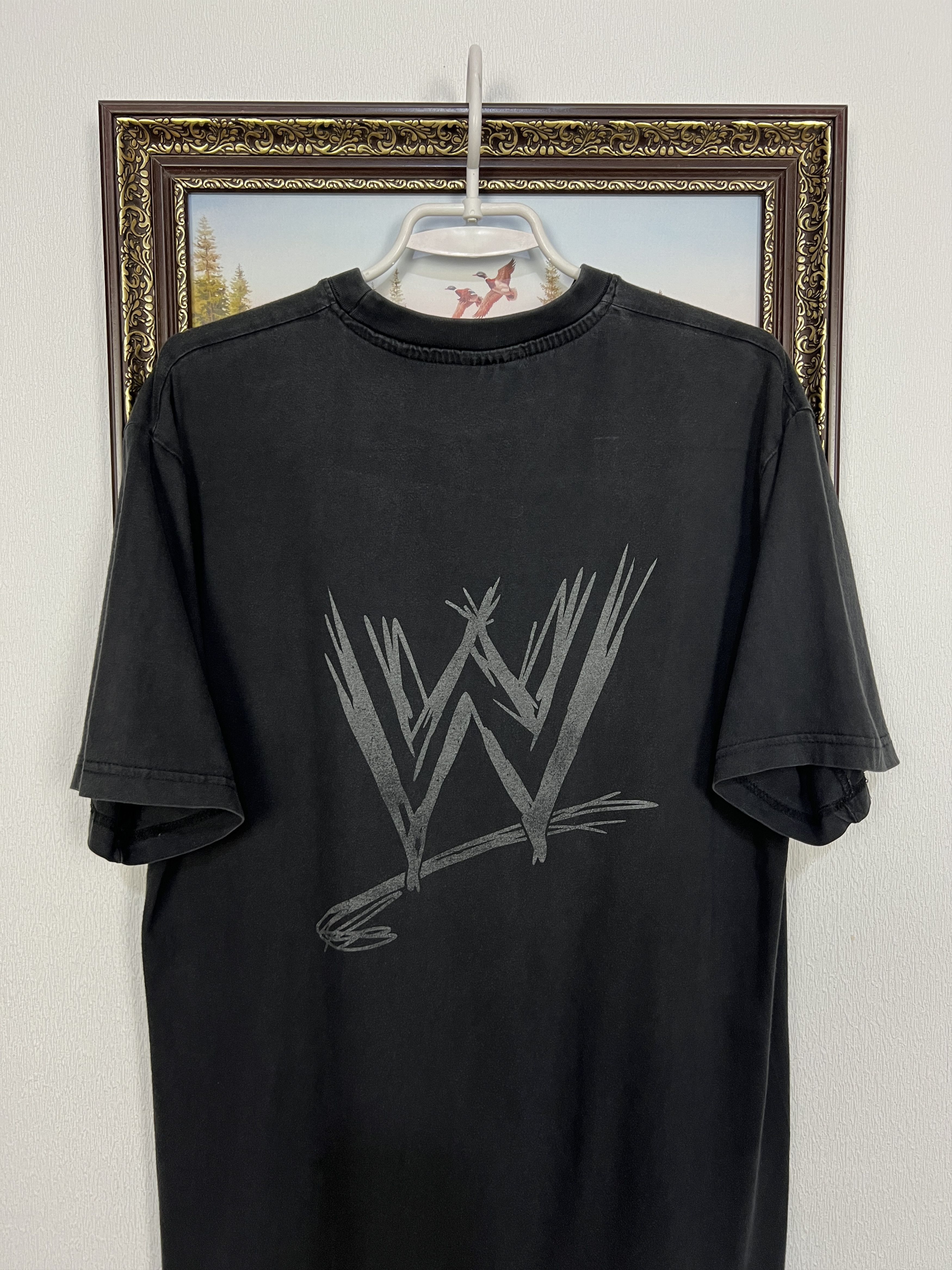 Vintage Vintage WWF WWE Undertaker Over Print Shirt Tee Rare Hype Size US L / EU 52-54 / 3 - 8 Thumbnail