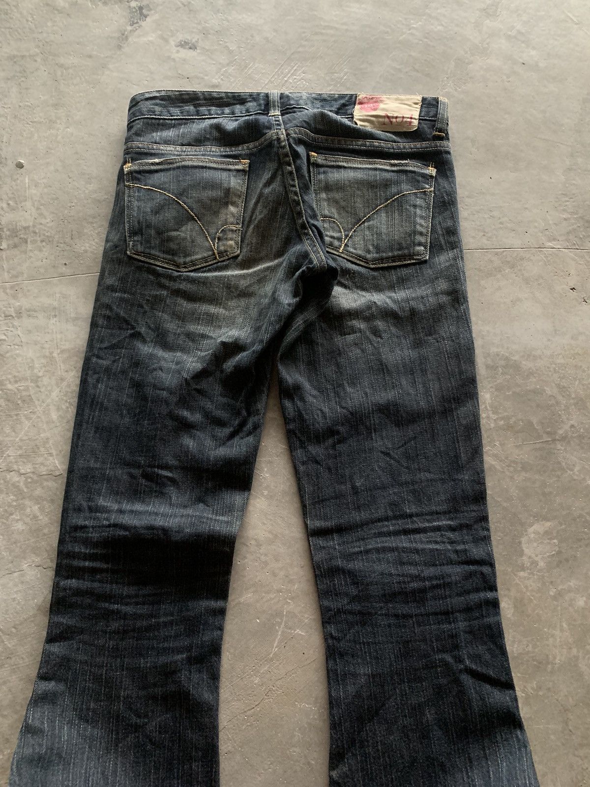 Japanese Brand flared back number japanese jeans like ifsixwasnine / lgb Size 29" - 13 Thumbnail