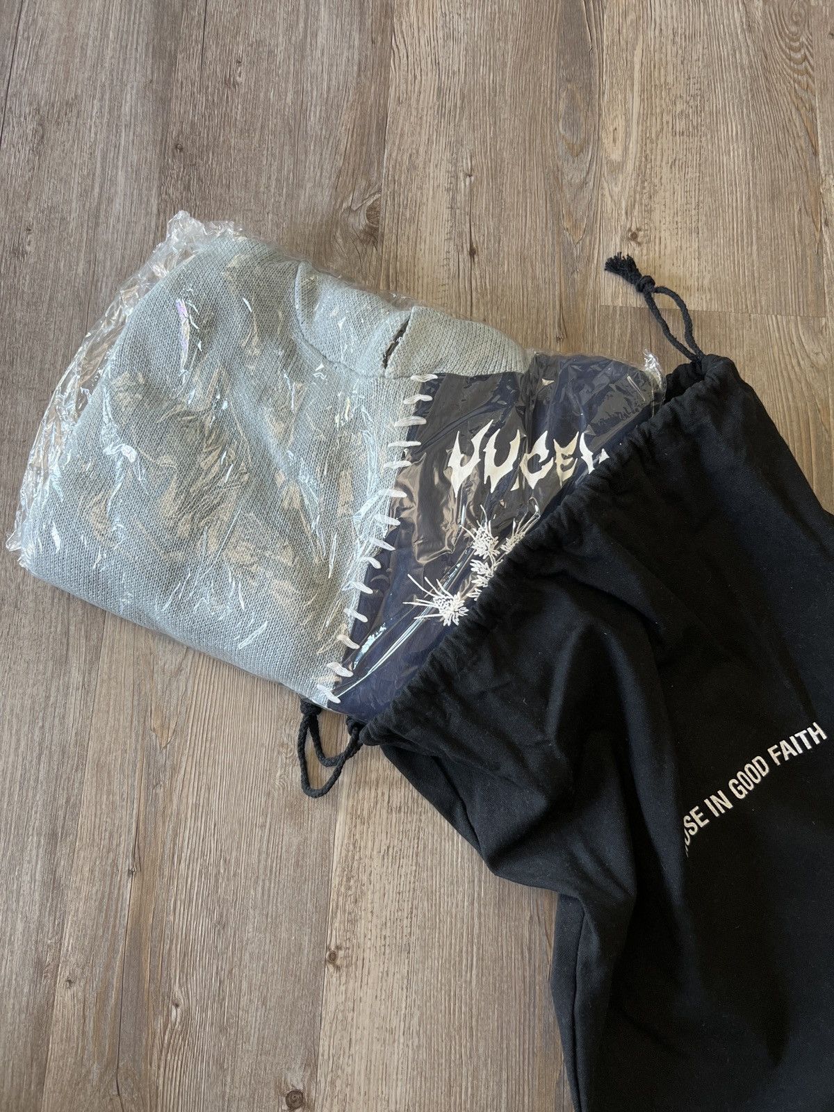 ROSE IN GOOD FAITH Juice WRLD X Rose in Good Faith Knit Hoodie Size US L / EU 52-54 / 3 - 7 Thumbnail