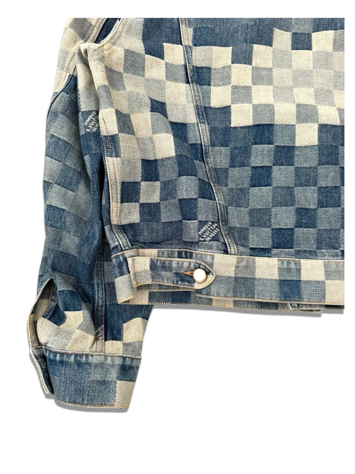 Louis Vuitton Louis Vuitton X Pharrell 48 Damoflage Damier Denim Jacket Size US M / EU 48-50 / 2 - 3 Thumbnail