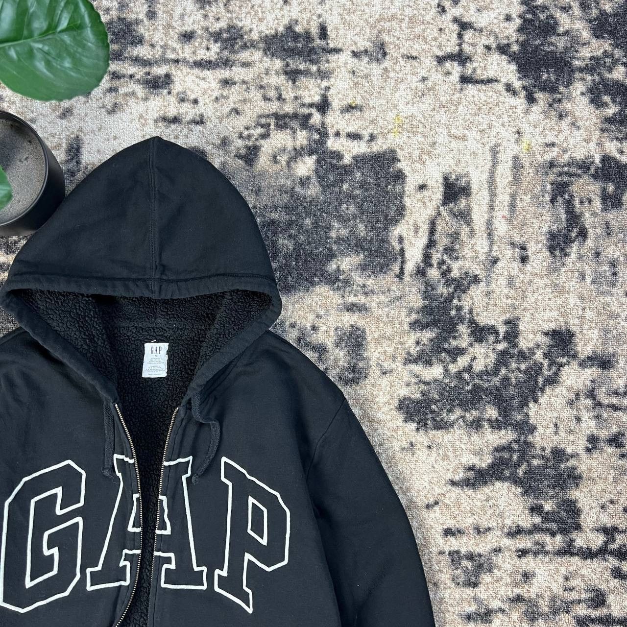 Gap Gap Vintage Y2K Teedy Fleece Zip Up Hoodie Size US XL / EU 56 / 4 - 2 Thumbnail