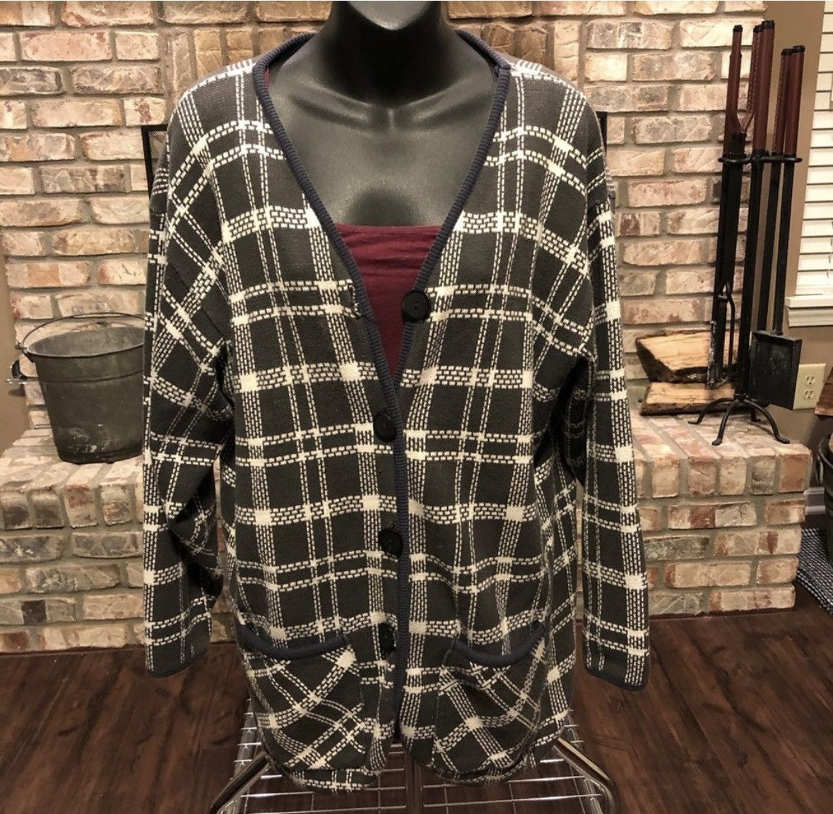 Diane von Furstenberg VINTAGE Diane von Furstenberg Cardigan Size M / US 6-8 / IT 42-44 - 2 Thumbnail