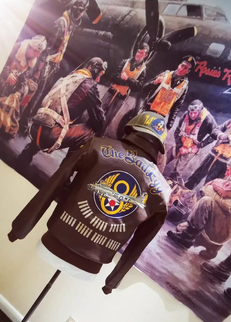 The Real McCoy's The Real McCoys A-2 Horse Leather Buzz Rickson The Few Jac Size US S / EU 44-46 / 1 - 1 Thumbnail