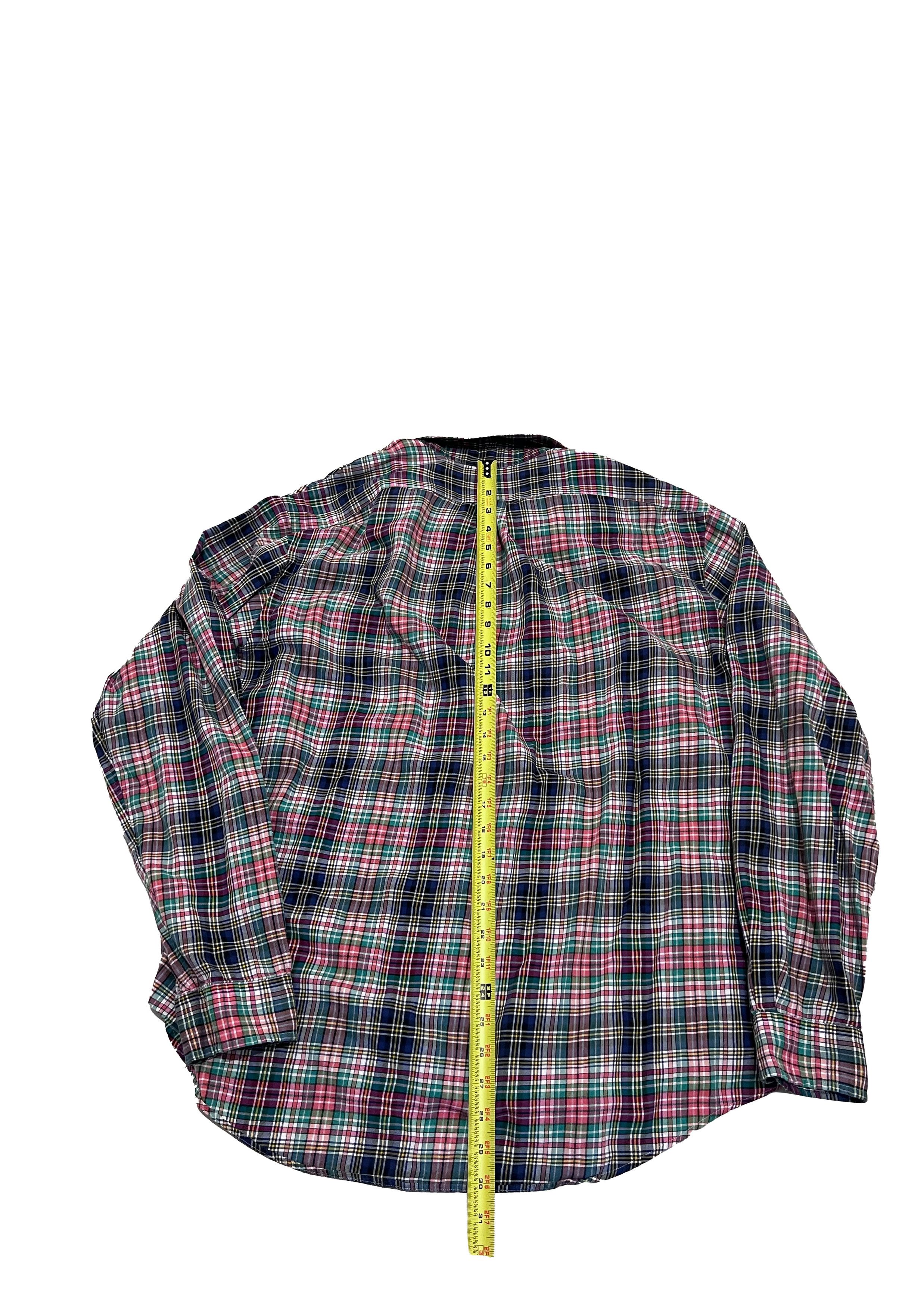 Polo Ralph Lauren Vintage Plaid Ralph Lauren Button Down Size XXL Fits XL Size US XL / EU 56 / 4 - 4 Thumbnail