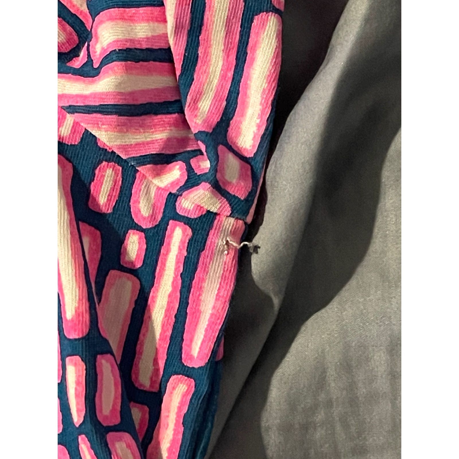 Lilly Pulitzer VINTAGE Lilly Pulitzer Beacon Dress “Slathouse Stripe Engineer” XS/ S? Size S / US 4 / IT 40 - 5 Thumbnail