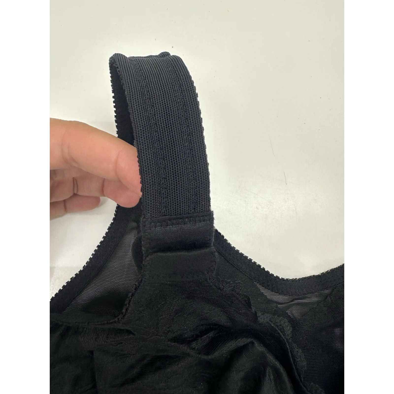 Vintage Plusform Instant Shaping Bra 42D Front Closure No Wire Black NWTs 1628 Womens Adjustable Strap Size ONE SIZE - 3 Thumbnail