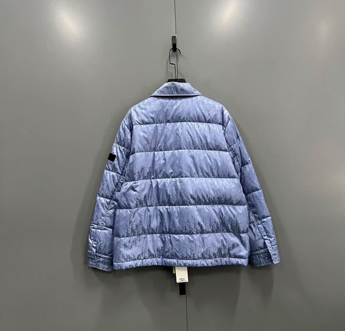 Dior Dior Blue Oblique Monogram Full Print Jacket J41 Size US L / EU 52-54 / 3 - 2 Thumbnail