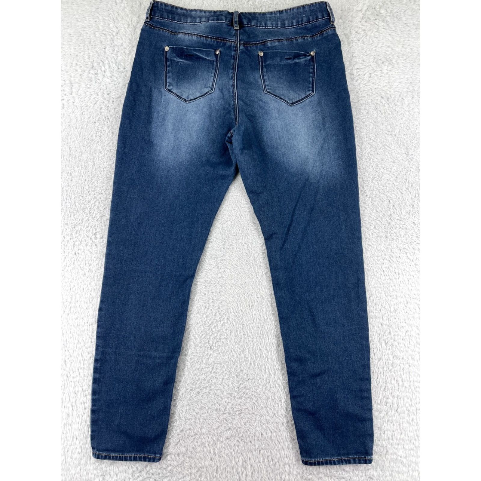 Buffalo David Bitton Buffalo by David Bitton Jeans Womens 30 Blue Denim Mid Rise Boyfriend Pants Denim Size 30" / US 8 / IT 44 - 2 Thumbnail