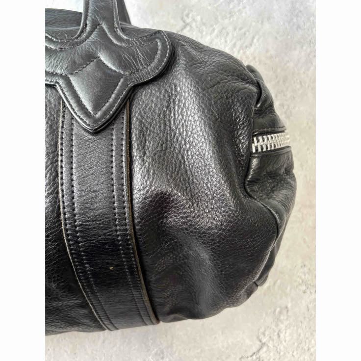 Chrome Hearts CH Duffle Tiny Leather Boston Bag Size ONE SIZE - 11 Thumbnail