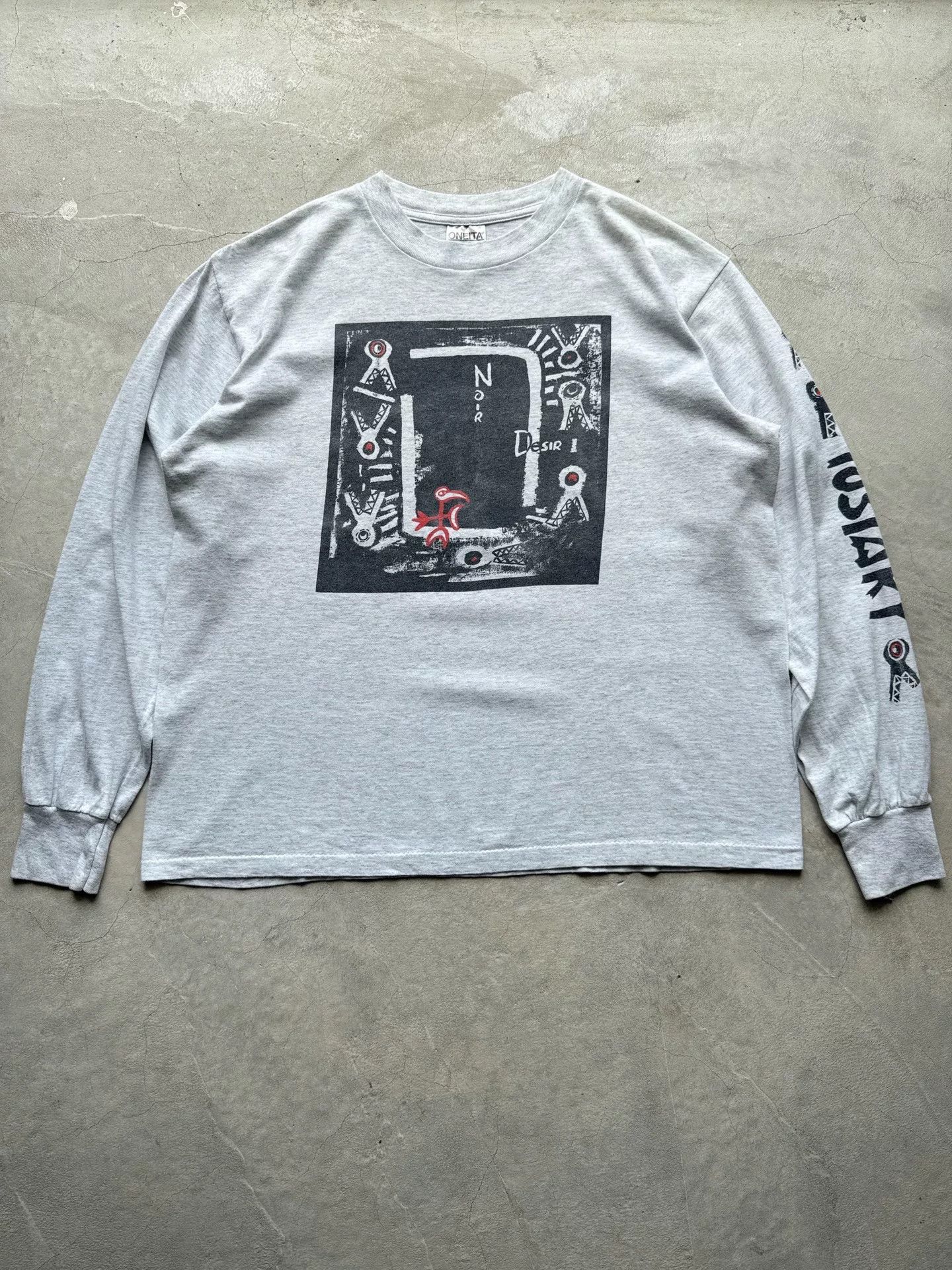 Vintage Vintage 90s NoirDésir Tostaky Band Tee Size US L / EU 52-54 / 3 - 1 Thumbnail