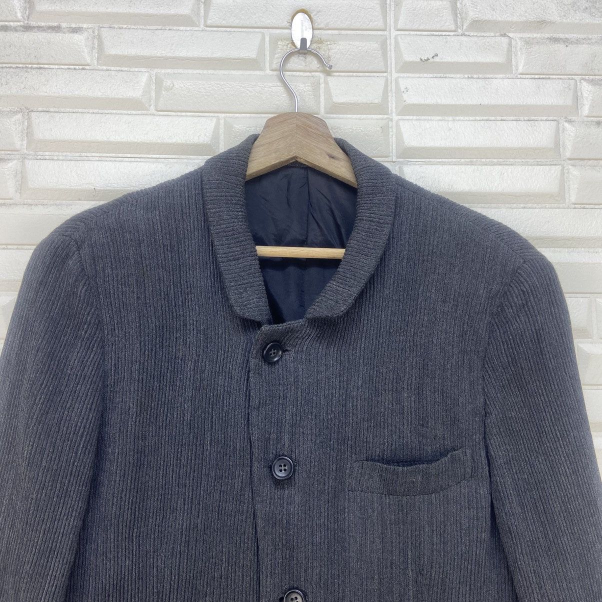 Tete Homme Tete Homme by Issey Miyake Pleated Coat Size US S / EU 44-46 / 1 - 8 Thumbnail