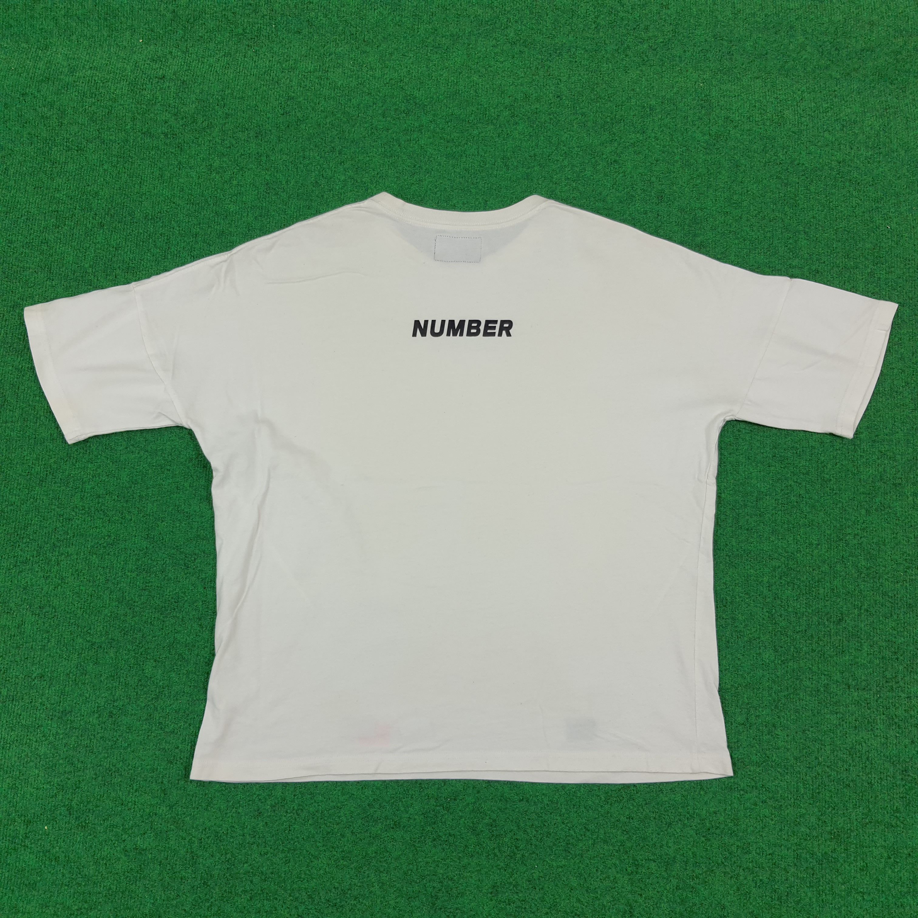 Japanese Brand × Number (N)ine × Vintage Vintage Number Nine Denim Boxy Fit Japan Brand Tshirt Size US M / EU 48-50 / 2 - 3 Thumbnail