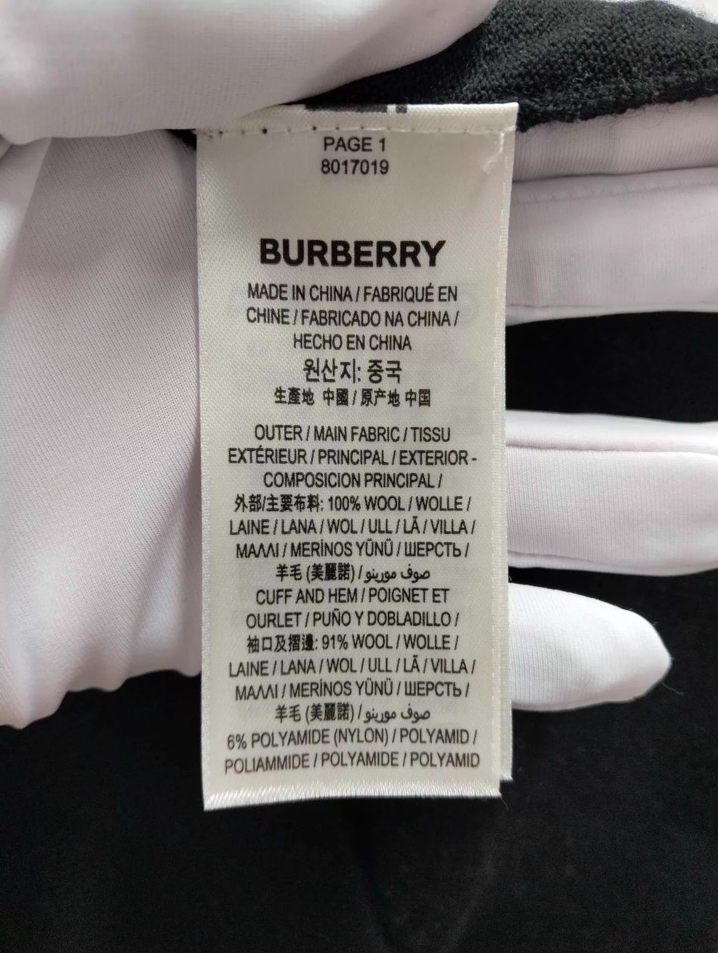 Burberry Burberry Black Cashmere Knit Sweater L Size US L / EU 52-54 / 3 - 4 Thumbnail
