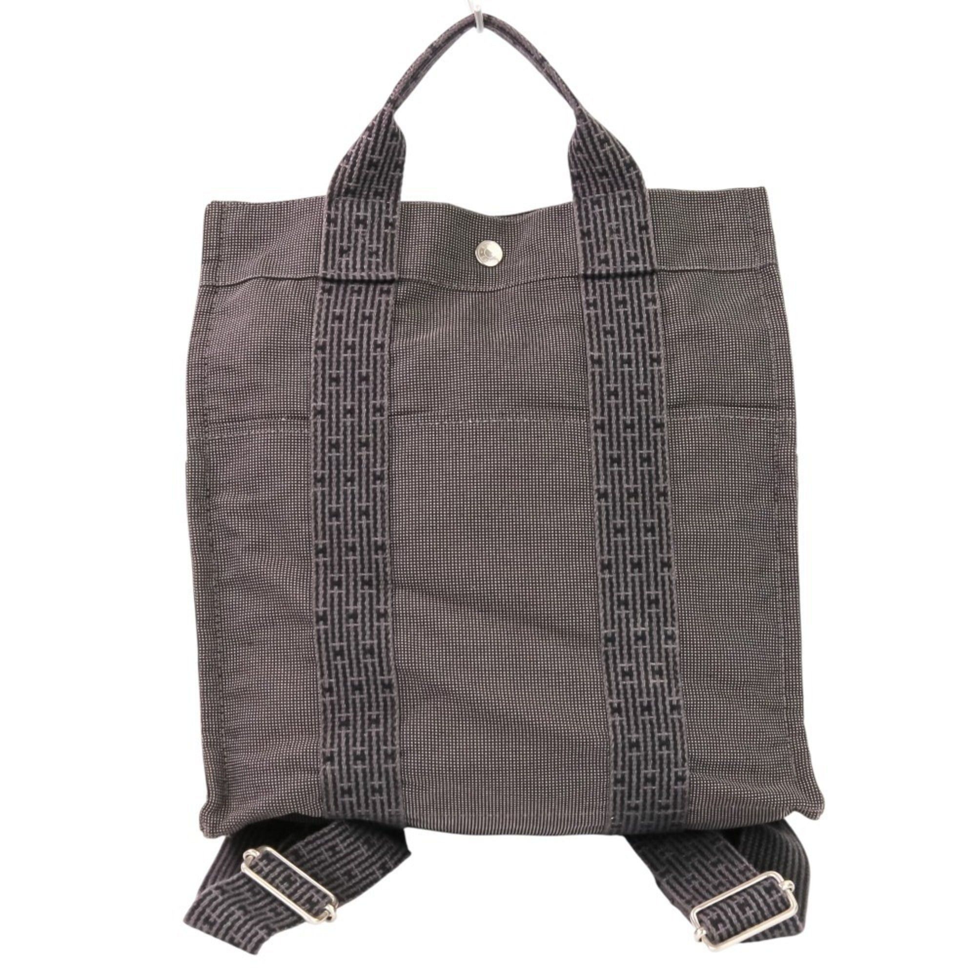 Hermes HERMES Air Line Ad MM Rucksack/Tote Bag, Gray, Women's Size ONE SIZE - 1 Thumbnail