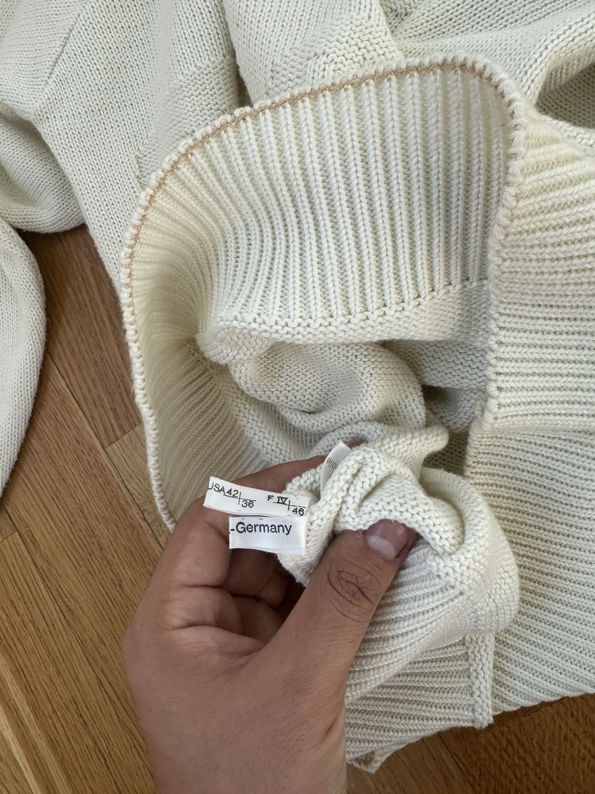 Hugo Boss West Germany 90’s Hugo Boss Sea Embroidered Sweater Knit Size US L / EU 52-54 / 3 - 16 Thumbnail