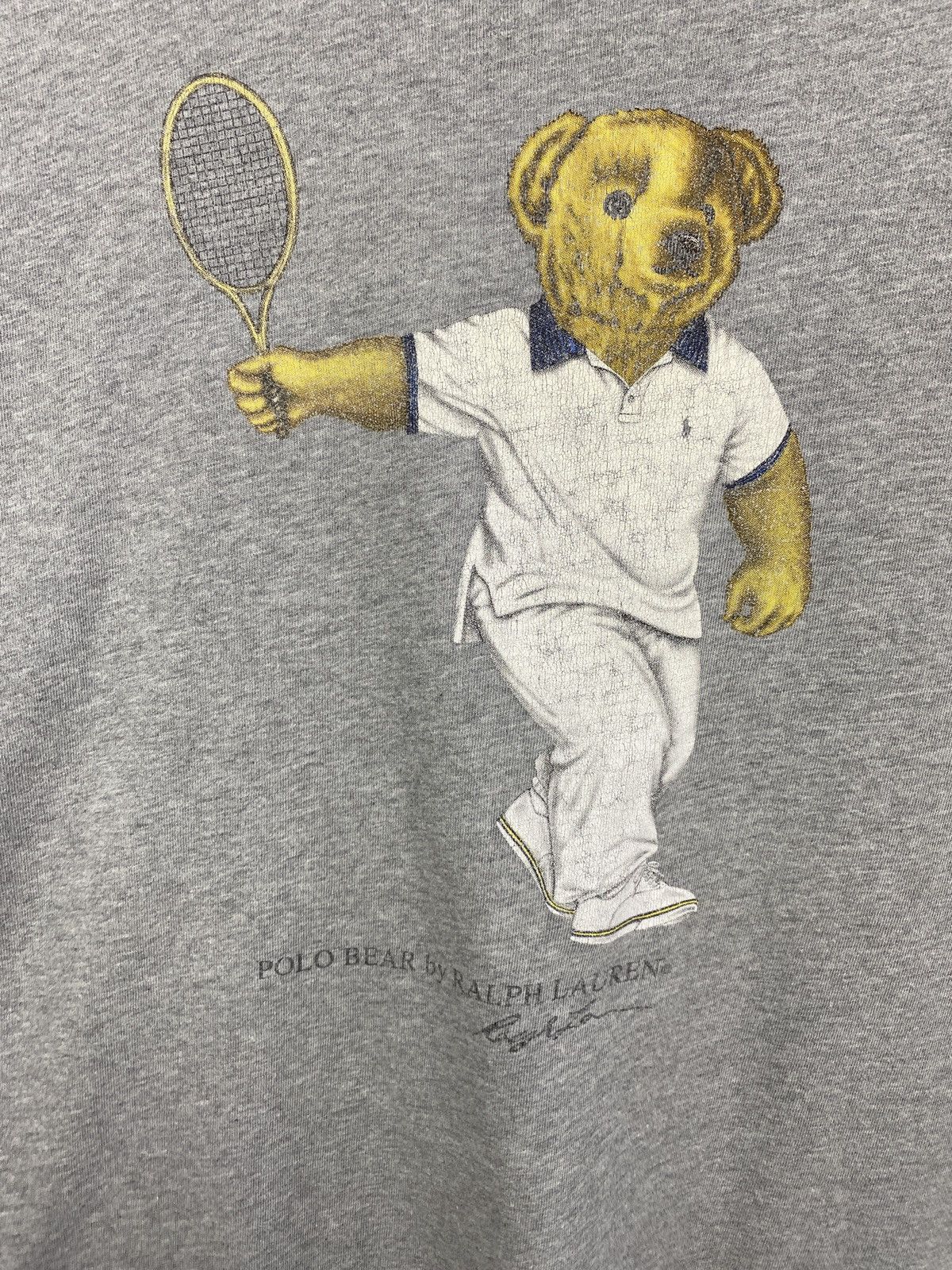 Polo Ralph Lauren 🇺🇸 Vintage 90s Polo Bear Ralph Lauren T-Shirt Rare Retro Hype Size US M / EU 48-50 / 2 - 6 Thumbnail