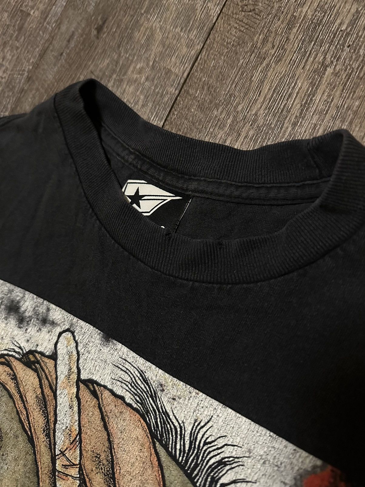 Famous Stars And Straps Vintage Travis Barker Famous Stars And Straps Pushead Shirt Size US S / EU 44-46 / 1 - 3 Thumbnail