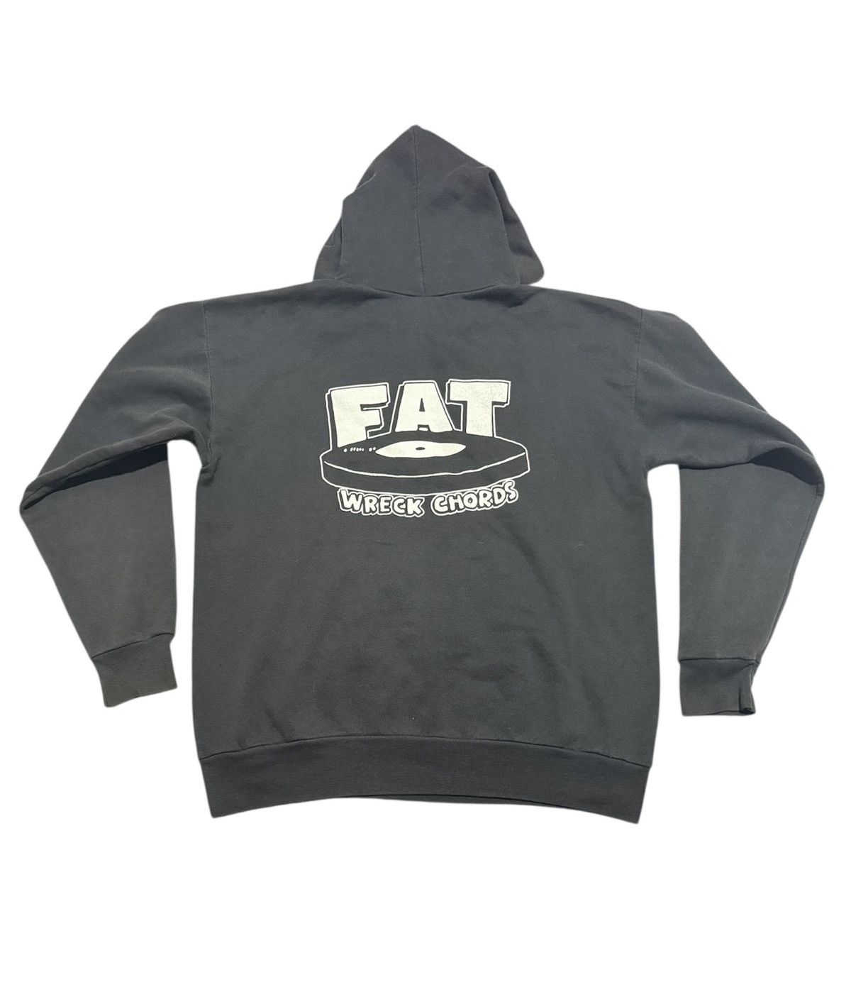 Vintage Vintage 90s Fat wreck chords hoodie Size US L / EU 52-54 / 3 - 1 Thumbnail