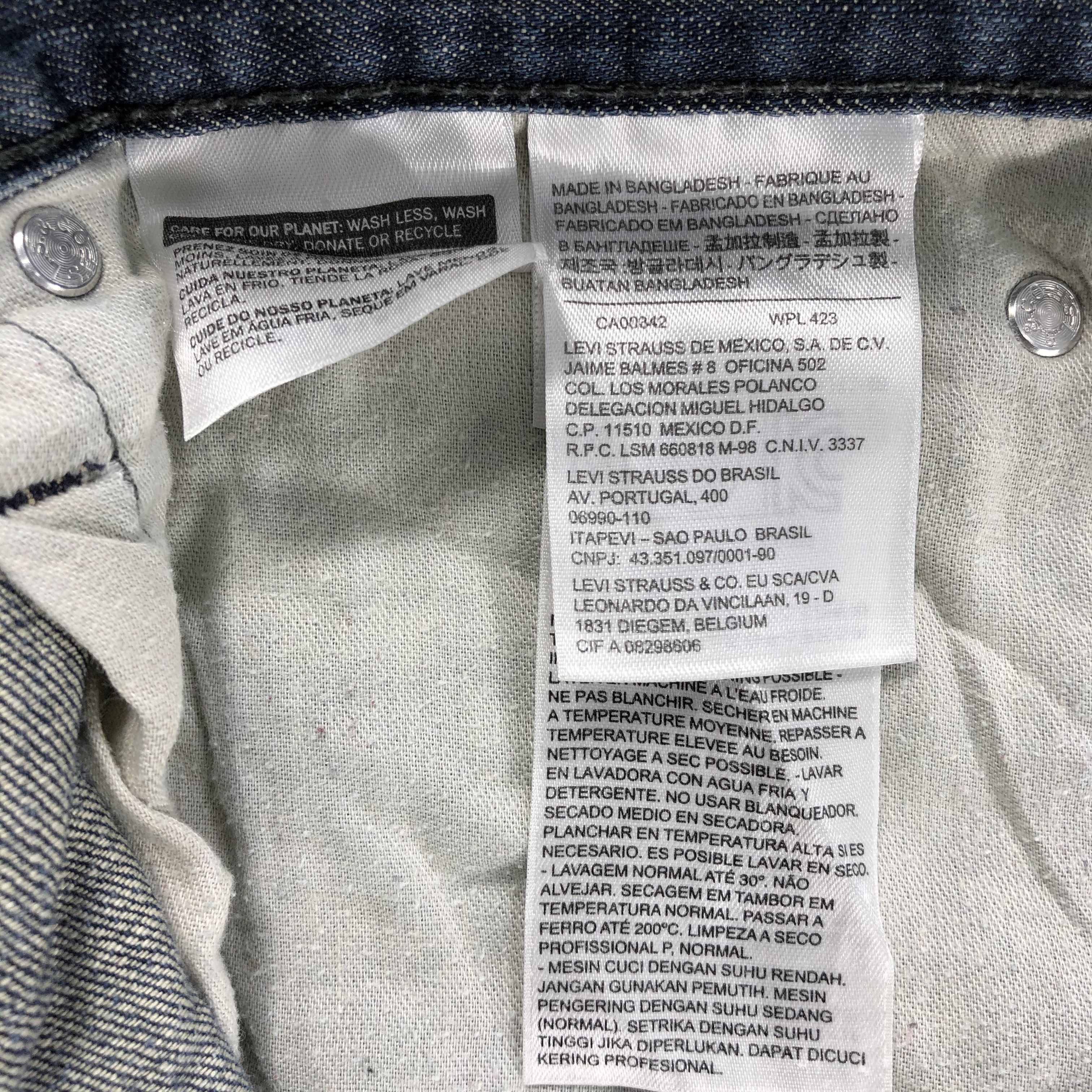 Levi's Vintage Levis 514 Earth Tone Jeans-J1533 Size US 36 / EU 52 - 12 Thumbnail