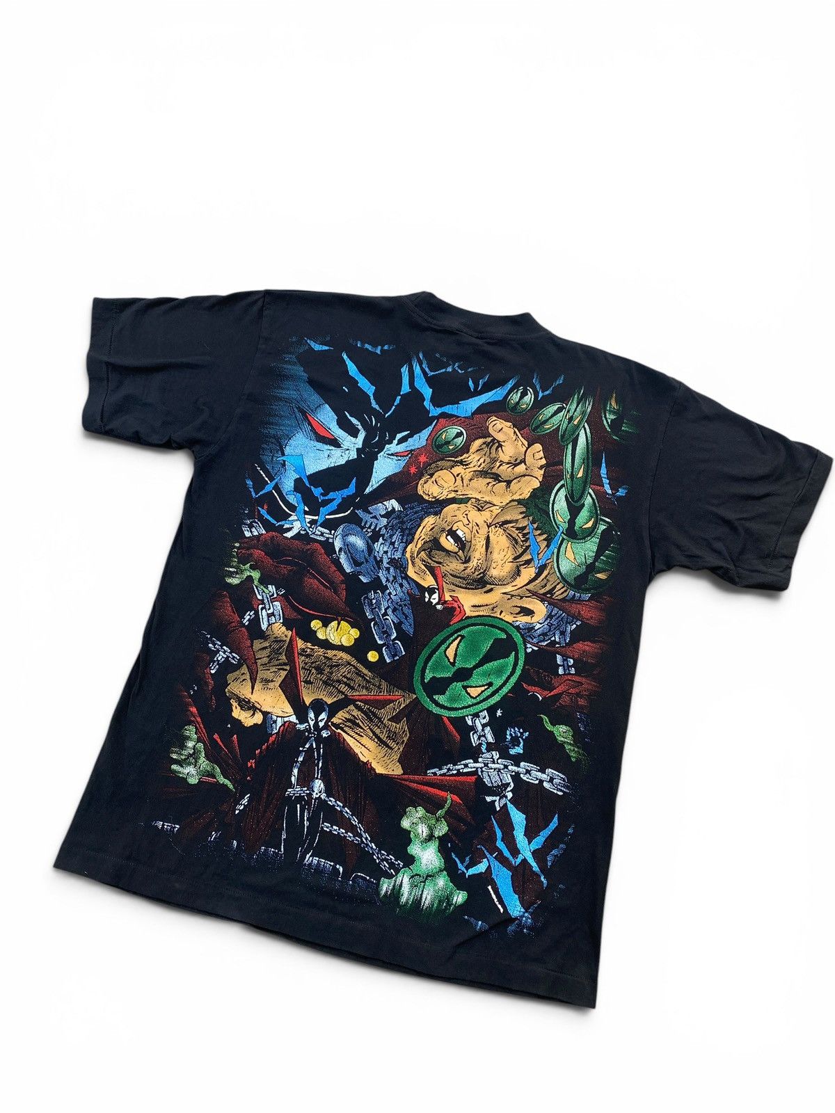 Japanese Brand Rare Spawn Comic Graphic T Shirt AOP Style Double Sided Size US L / EU 52-54 / 3 - 12 Thumbnail