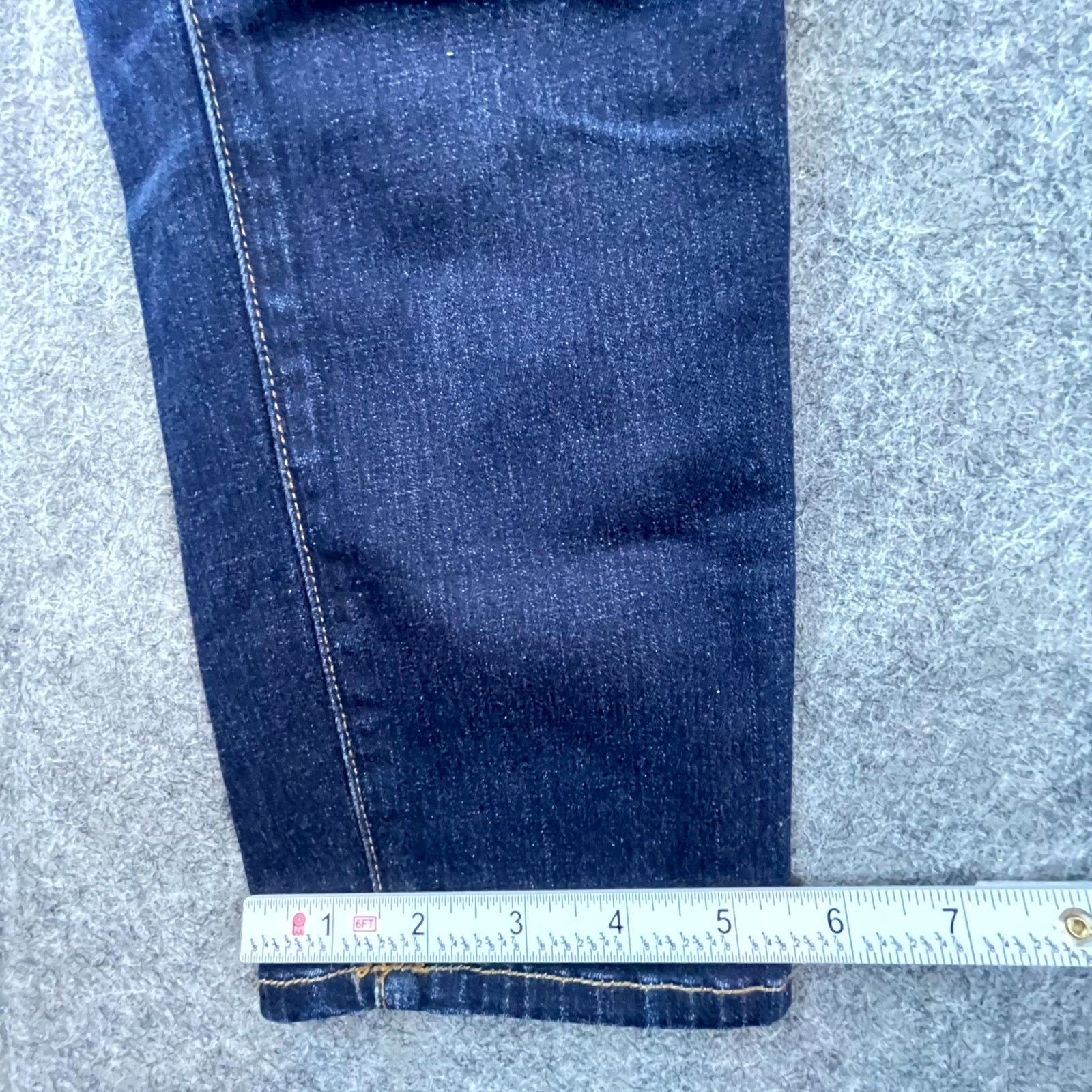 J Brand J Brand Jeans Womens 24 Blue Starless Capri Denim Cropped Size 24" / US 00 / IT 34 - 4 Thumbnail