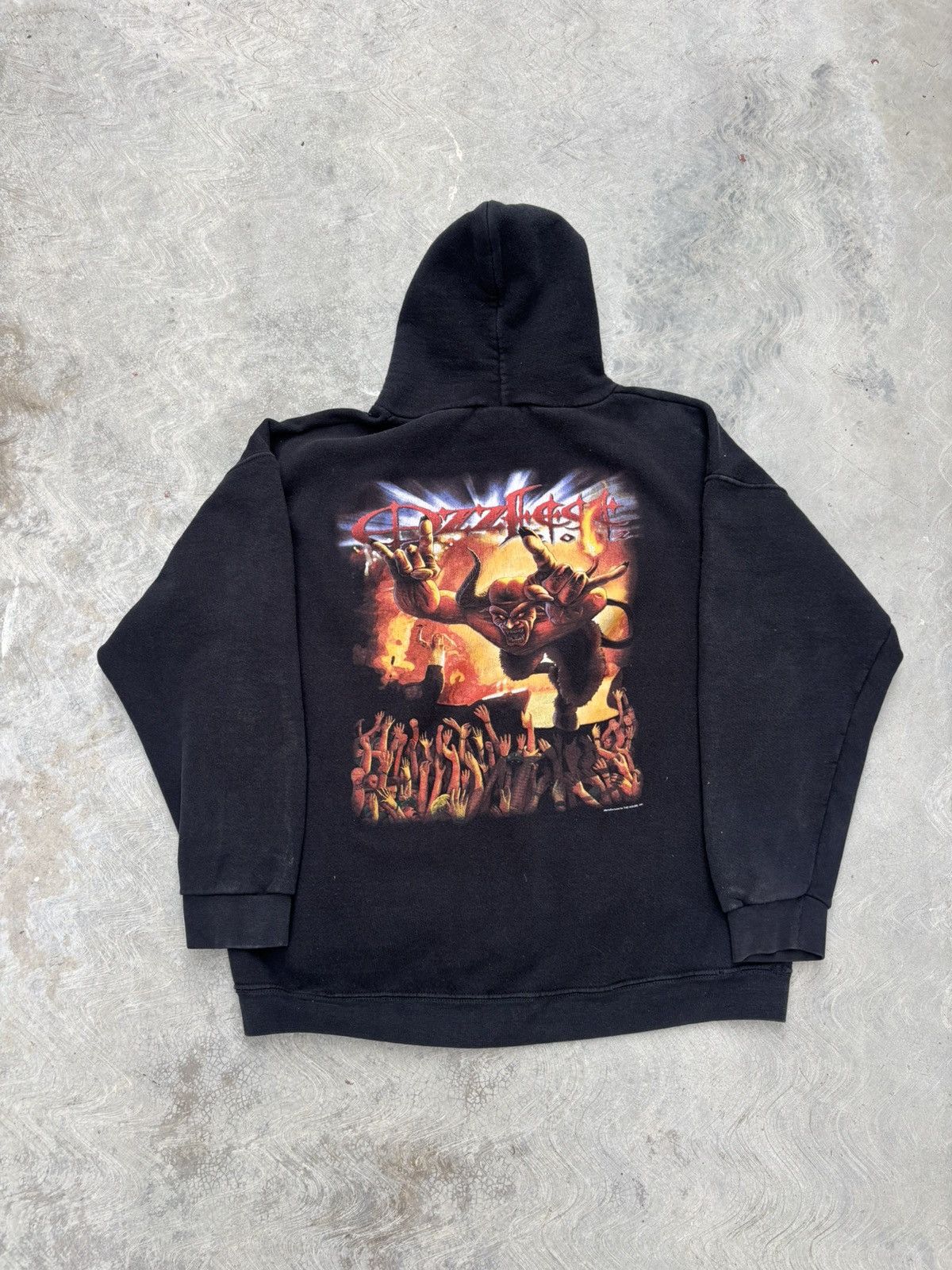Band Tees Vintage Y2K 2000s Ozzfest Hoodie Size US XL / EU 56 / 4 - 1 Thumbnail