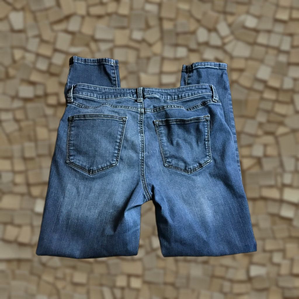 Vintage Sonoma Jeans Women's Size 10 Short Blue Denim Skinny Pockets Size 32" / US 10 / IT 46 - 1 Thumbnail