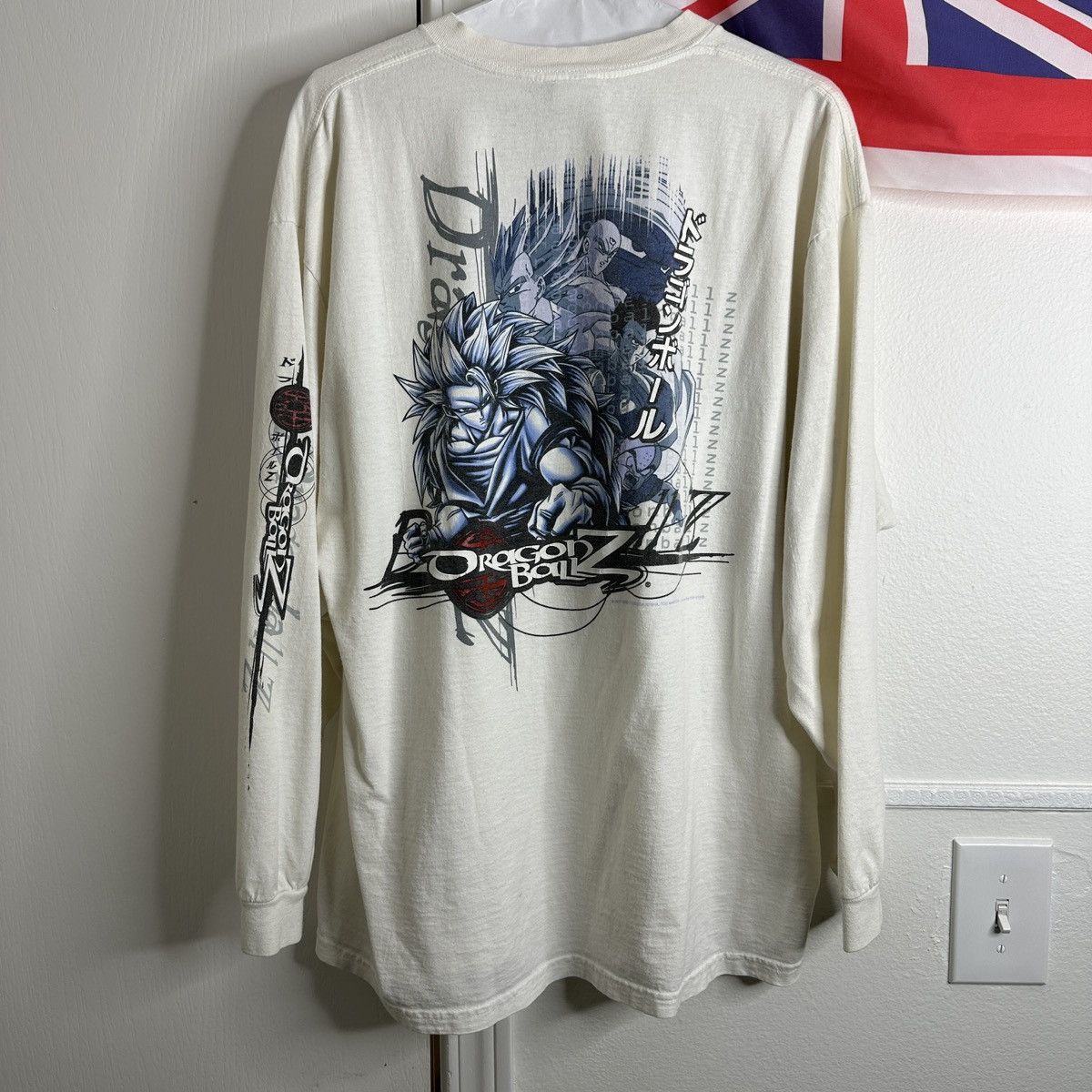 Vintage Vintage VTG Y2K Dragon Ball Z Longsleeve Tshirt White Goku Size US L / EU 52-54 / 3 - 3 Thumbnail