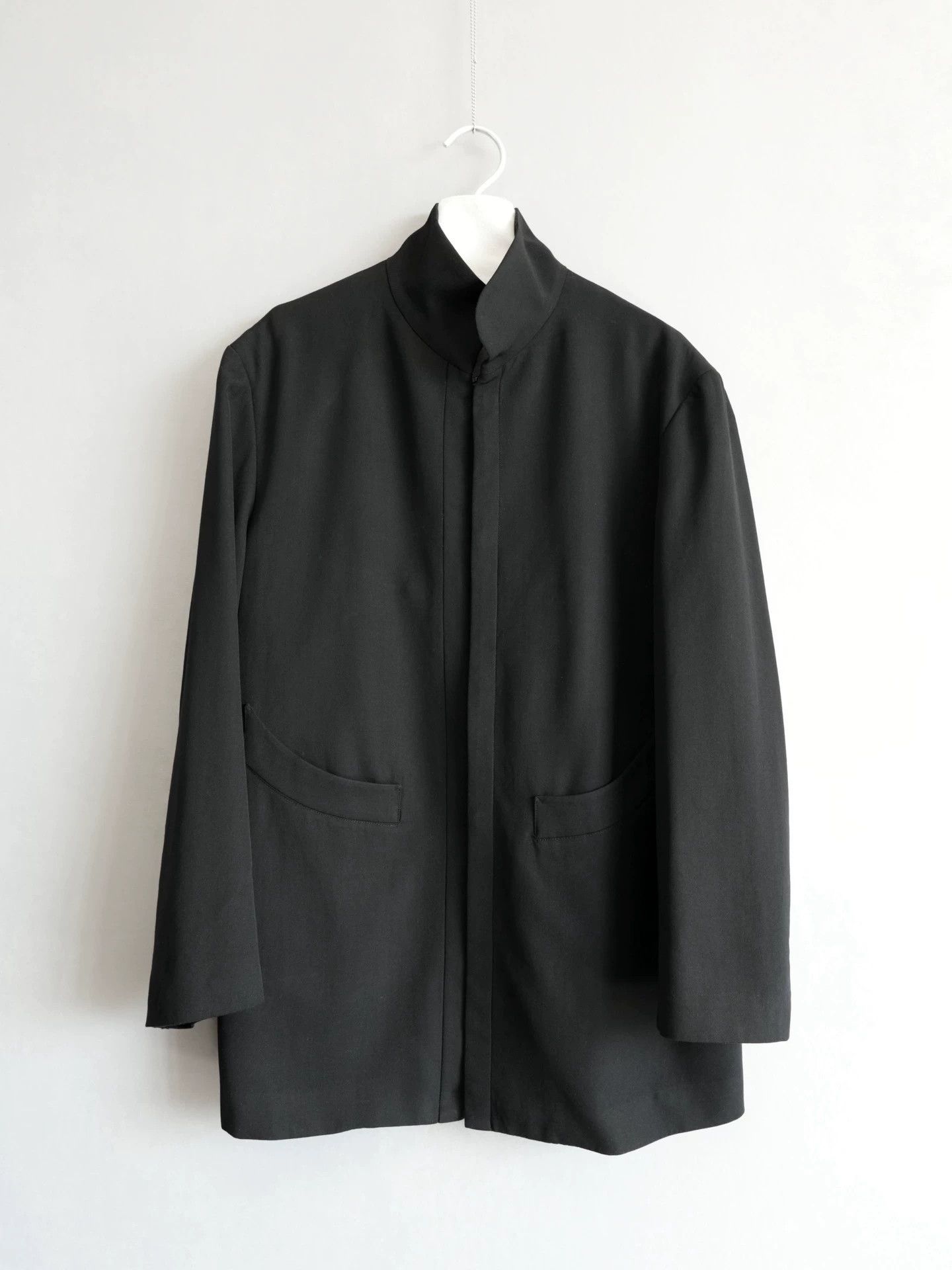 Yohji Yamamoto Yohji Yamamoto 00AW Wool Snap Jacket Size 2 Damaged Size US M / EU 48-50 / 2 - 1 Thumbnail