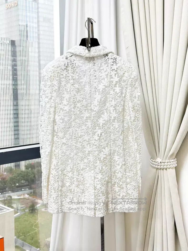 Chanel Chanel Lace hollow embroidery double C camellia diamond bu Size XS / US 0-2 / IT 36-38 - 2 Thumbnail