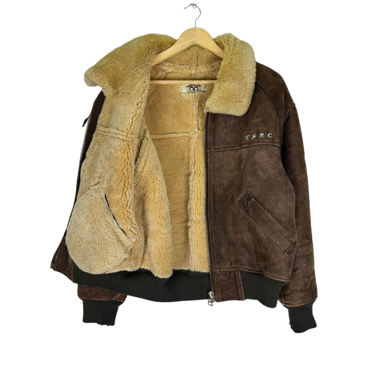 Vintage ⚡️SHEARLING TEXAS B6 SHEEPSKIN LEATHER JACKET Size US M / EU 48-50 / 2 - 7 Thumbnail