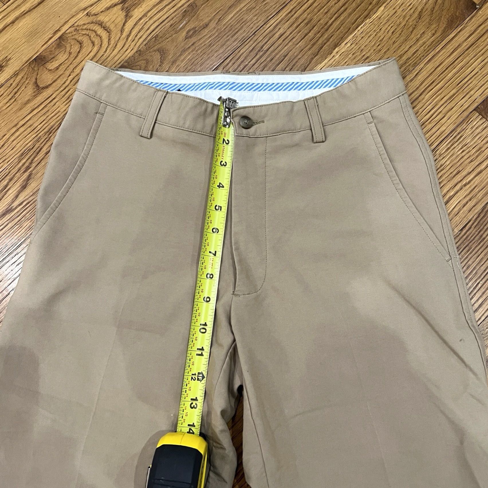 Footjoy FootJoy FJ Perf Pant Chino Golf Khaki Tan Brown Stretch 30 x 32 Performance Size US 30 / EU 46 - 3 Thumbnail