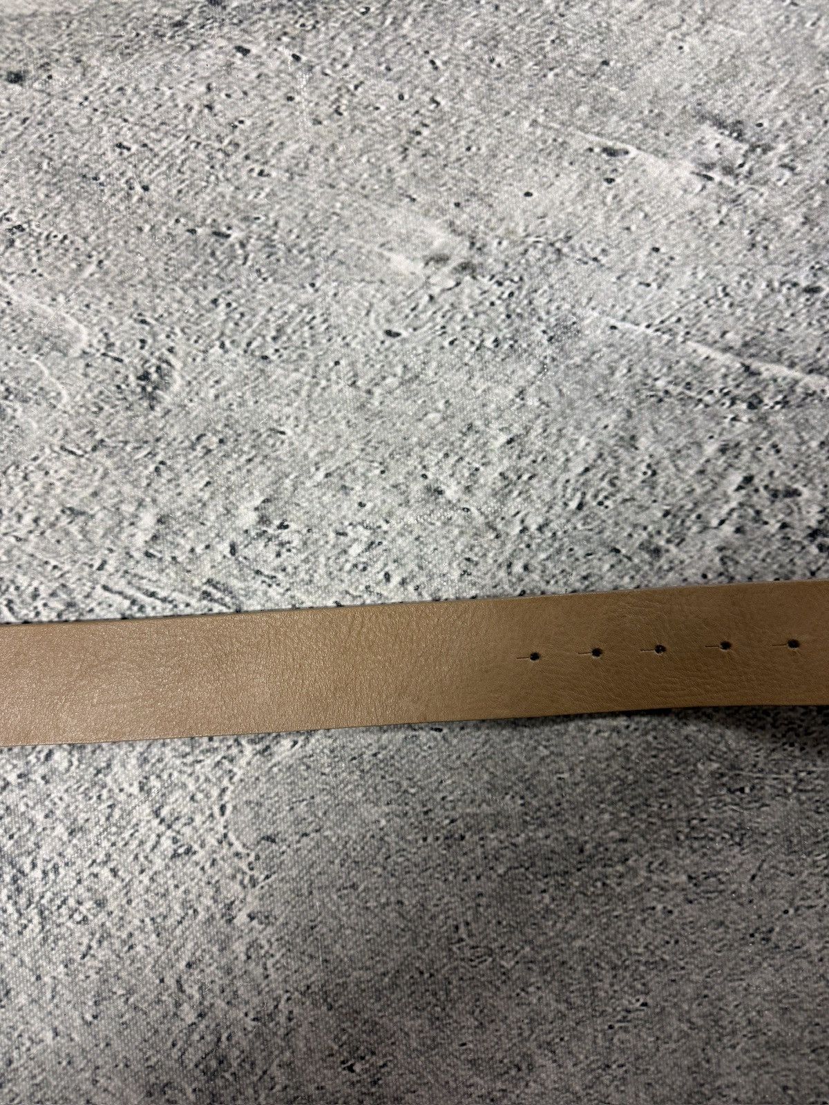 Diesel Diesel belt leather cow big buckle beige Size ONE SIZE - 5 Thumbnail