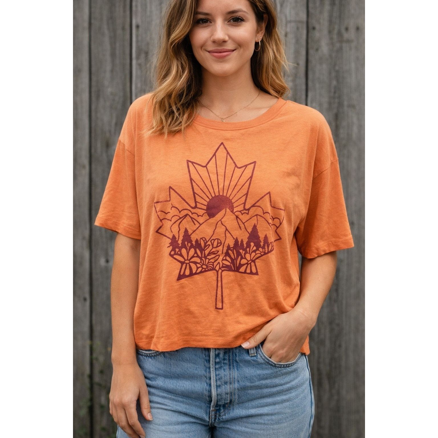 Old Navy Old Navy Canadian Maple Leaf T-Shirt XXL Size XXL / US 16-18 / IT 52-54 - 1 Thumbnail