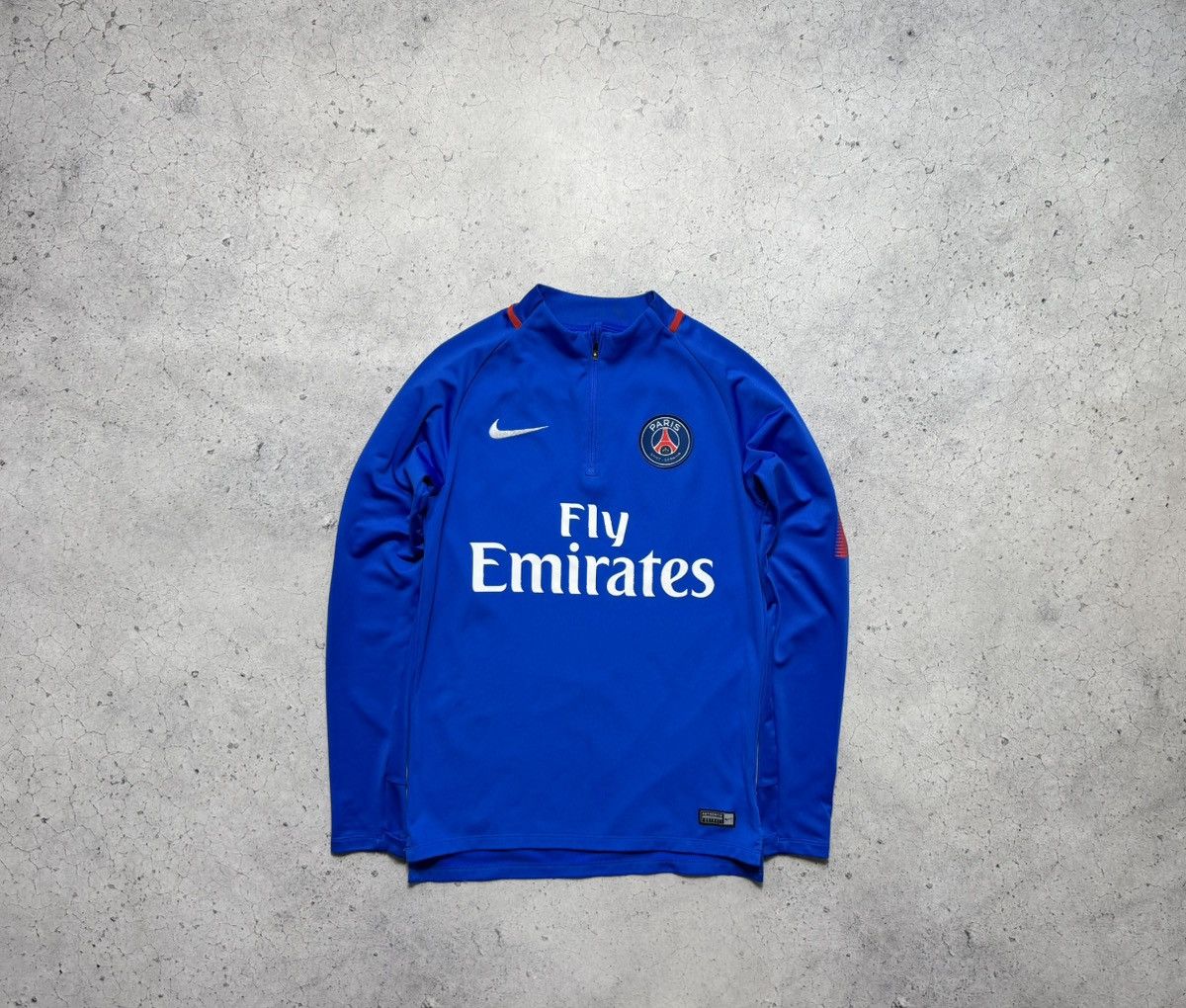 Nike Nike FC Paris Saint Germain 1/4 Zip Training Jacket PSG Size US S / EU 44-46 / 1 - 1 Thumbnail
