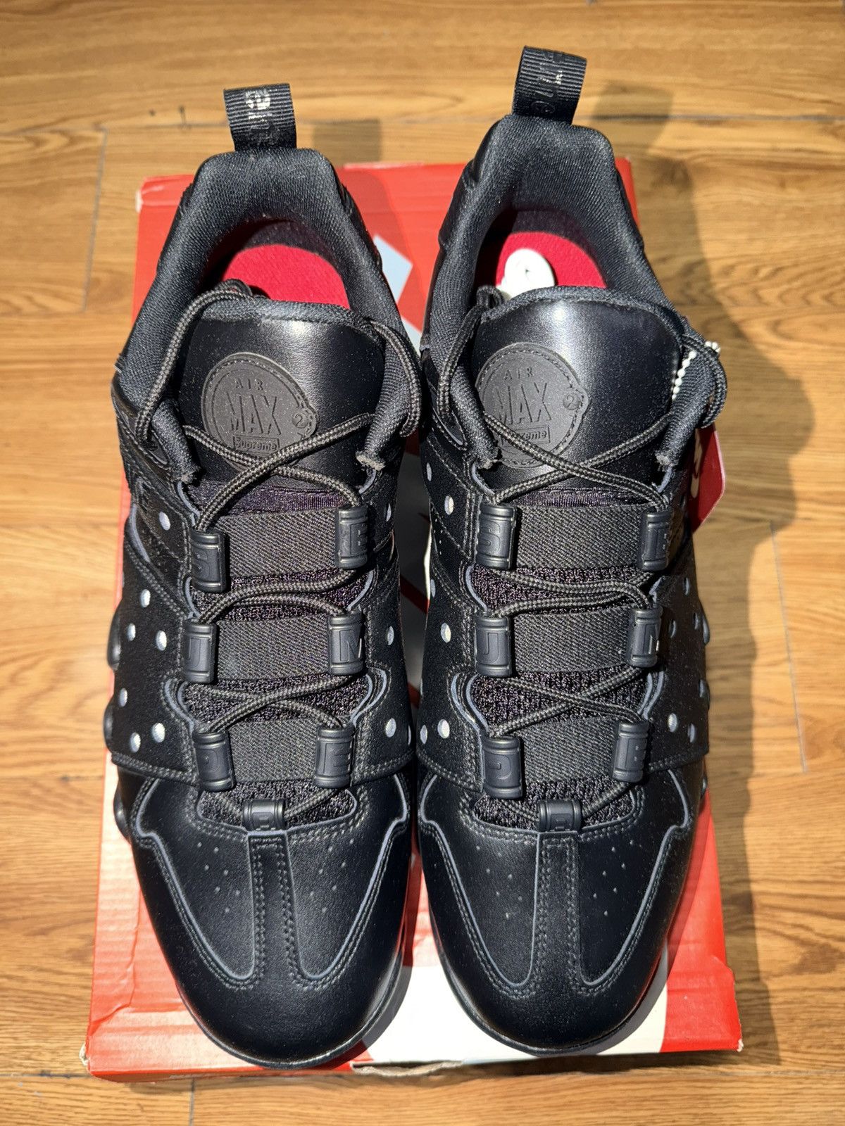 Nike × Supreme Nike SB Air Max 2 CB '94 Low Supreme Black Size 13 men’s Size US 13 / EU 46 - 3 Thumbnail