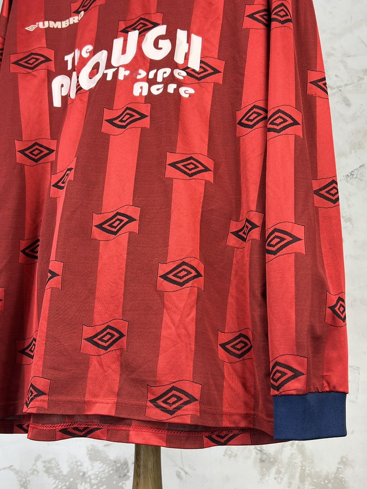 Umbro Vintage Umbro Long Sleeve Football Jersey 10 Size XL - XXL Size US XXL / EU 58 / 5 - 5 Thumbnail
