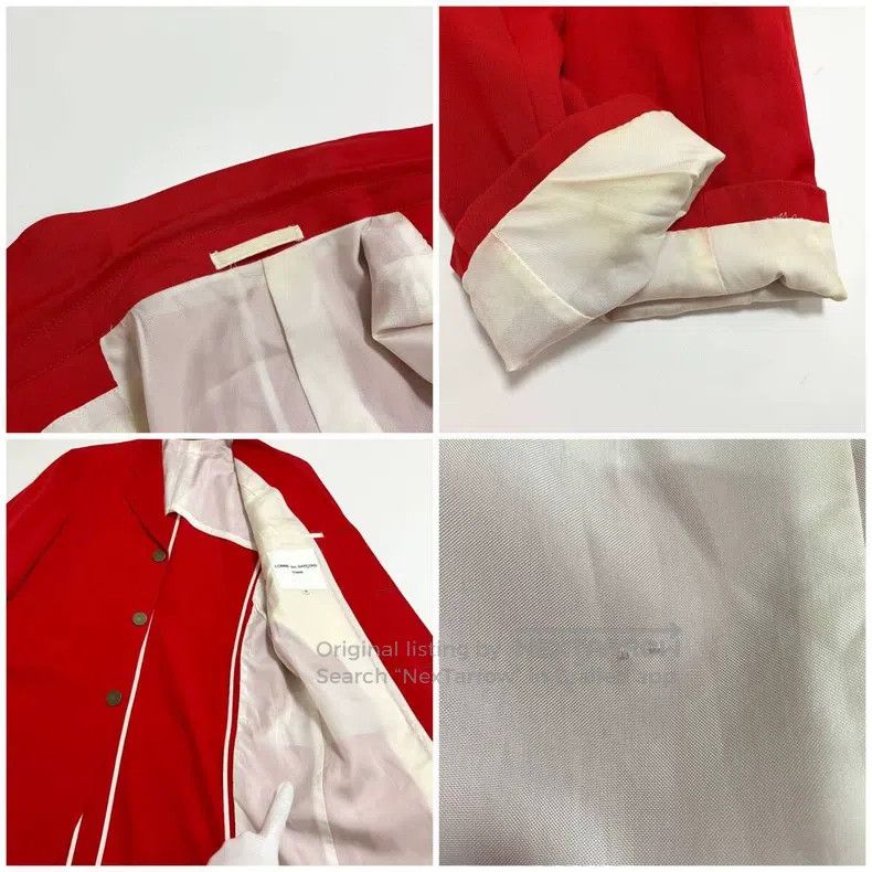 Comme des Garcons Comme Des Garcons Crimson Jacket Size M / US 6-8 / IT 42-44 - 8 Thumbnail