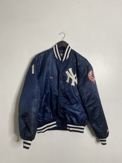 New York Yankees Vintage 90s Starter Puffer Bubble Satin 