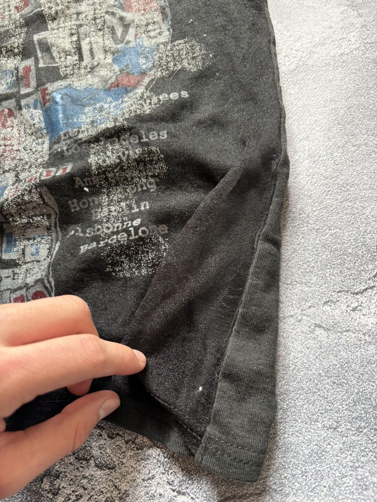 Hysteric Glamour Vintage 90s Morgan De Toi Y2K Grunge Printed Mesh Tank Top Size XS / US 0-2 / IT 36-38 - 9 Thumbnail