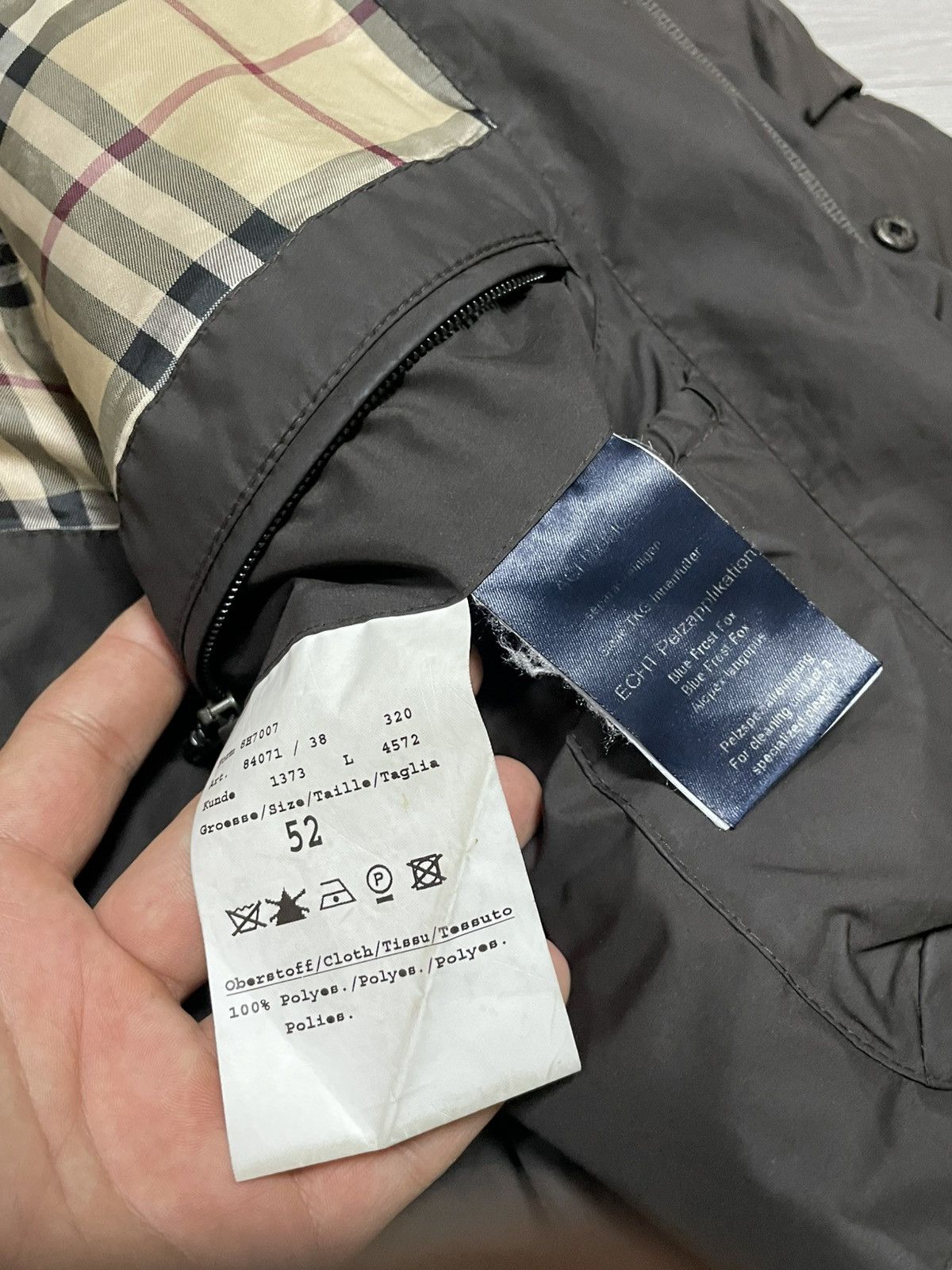 Burberry Burberry puffer down fox fur jacket Size US L / EU 52-54 / 3 - 12 Thumbnail