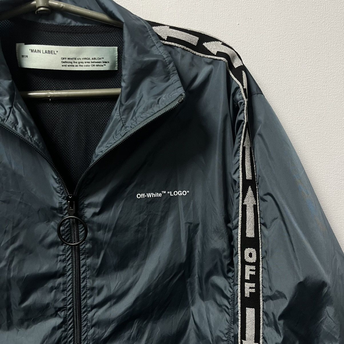 Off-White Off White Light Nylon Track jacket Size US S / EU 44-46 / 1 - 5 Thumbnail