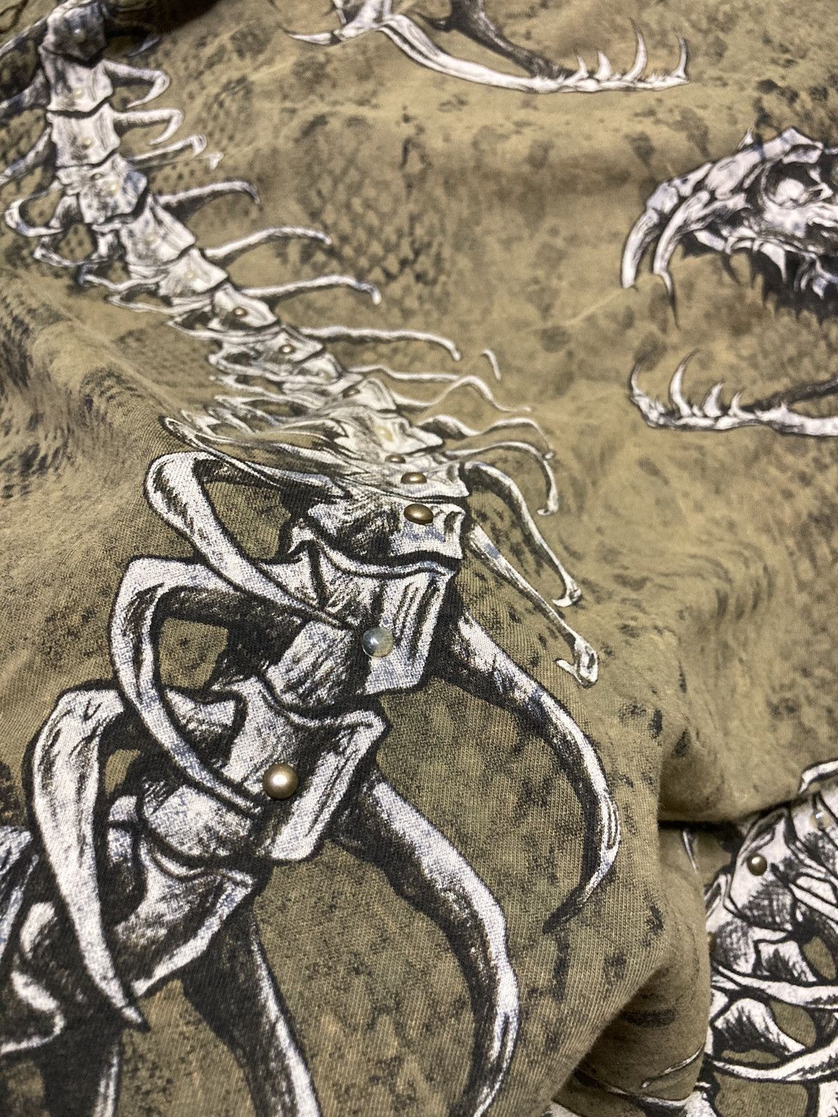 Affliction Affliction Skeletal Snake T-Shirt Size US XL / EU 56 / 4 - 8 Thumbnail