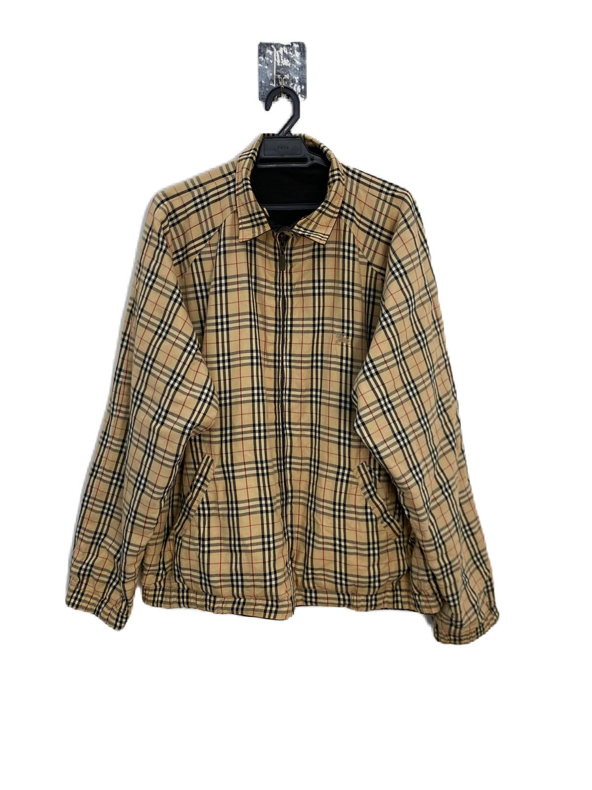 Burberry OVERSIZED BURBERRY CHECKERED JACKET NYLON RARE Size US M / EU 48-50 / 2 - 2 Thumbnail