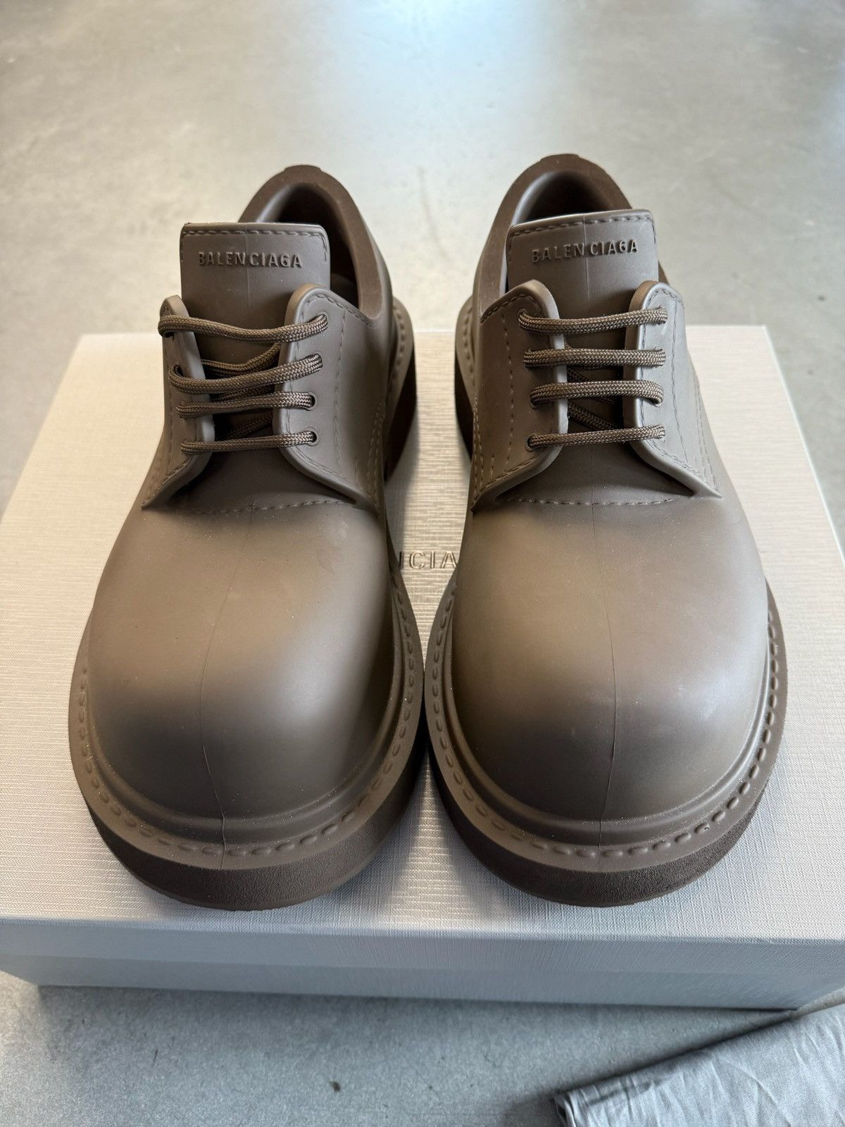 Balenciaga Balenciaga Steroid Derby Shoes Khaki Size US 9 / EU 42 - 7 Thumbnail