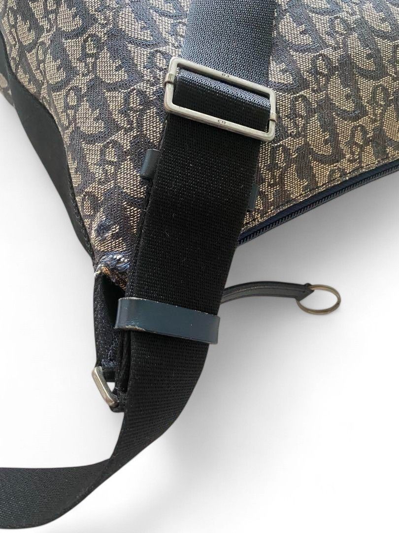 Dior Dior - Trotter Messenger Bag Shoulder Bag Crossbody Monogram Size ONE SIZE - 8 Thumbnail