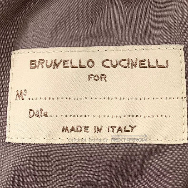 Brunello Cucinelli Brunello Cucinelli Dark gray wool hooded single-breasted d Size US S / EU 44-46 / 1 - 6 Thumbnail