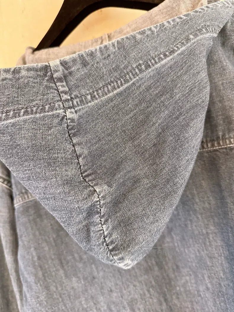 Valentino Valentino Denim hooded jacket Size S / US 4 / IT 40 - 7 Thumbnail