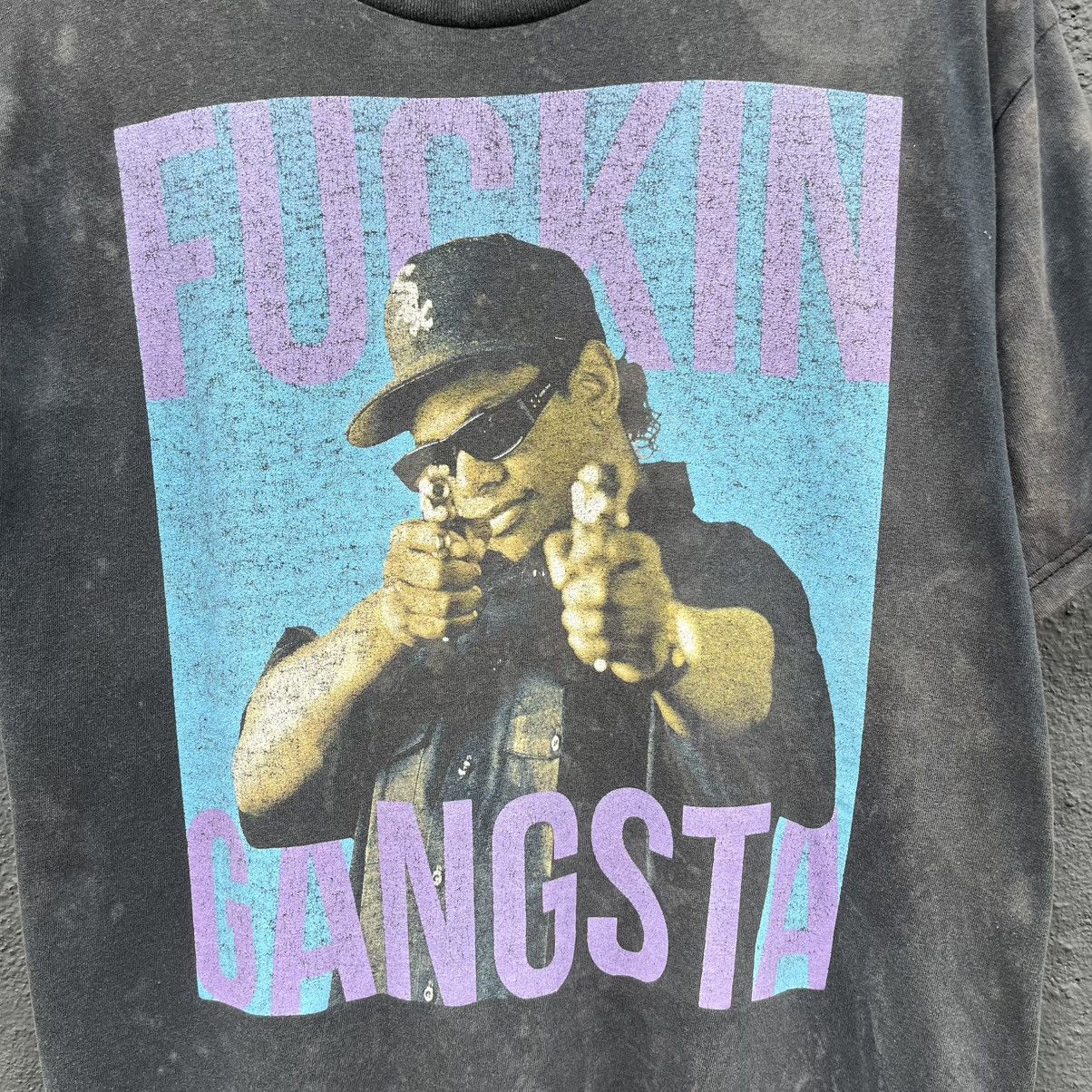 Rap Tees Thrashed Faded Vintage Eazy E Rapper Tee Size US L / EU 52-54 / 3 - 2 Thumbnail